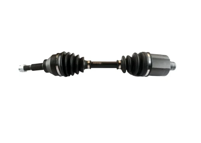 10E008 – MOOG CV Axle Shaft, OE Replacement 20.63 Inch Compressed Length With Axle Nut